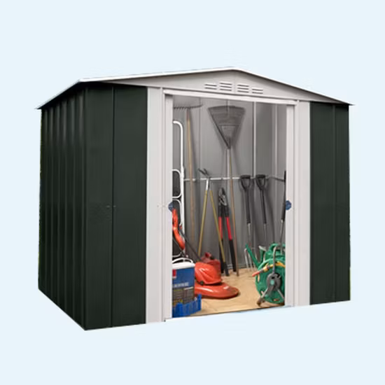 専門のプレハブ鉄骨構造 10FT X 12FT の収納庭の小屋